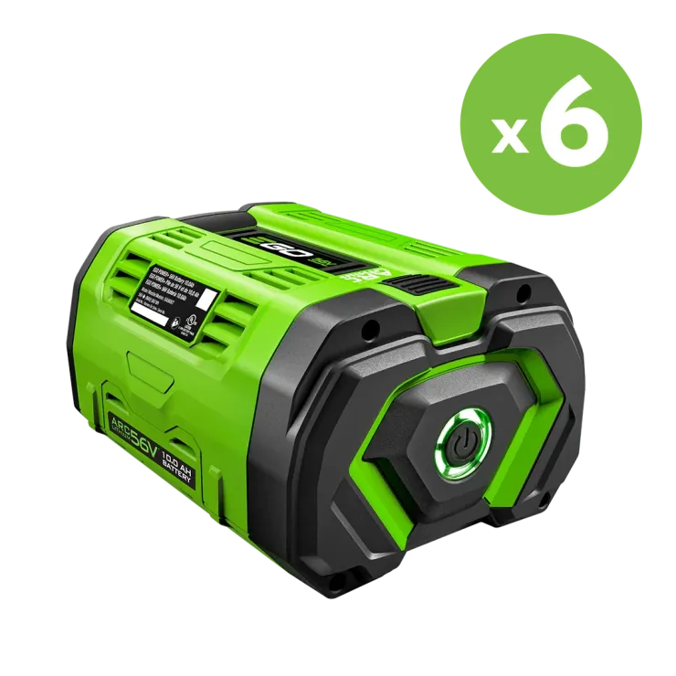 Pack 6 batteries EGO POWER+ PACK-6-BA5600T — 1