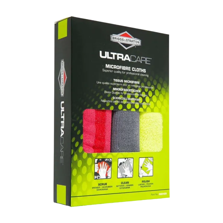 Lot de 3 chiffons en microfibre BRIGGS & STRATTON ULTRACARE — 1