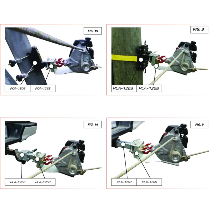 Plateau de support PORTABLE WINCH — 4