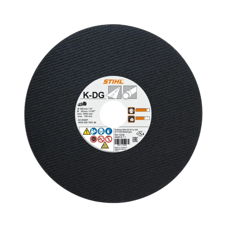 Disque à découper en résine STIHL, asphalte (K-DG) — 1
