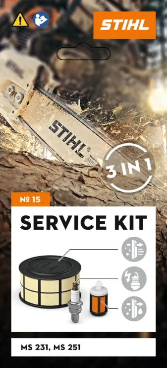 Kit d'entretien STIHL n°15 MS 231, MS 251 — 2