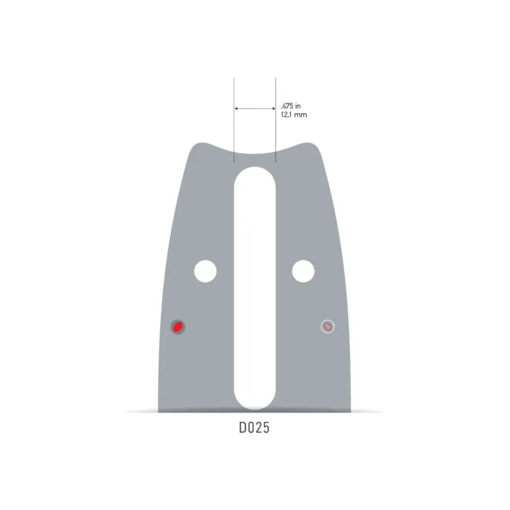 Guide-chaîne OREGON VersaCut - 3/8 LP - 1,6 mm - 50 cm — 3