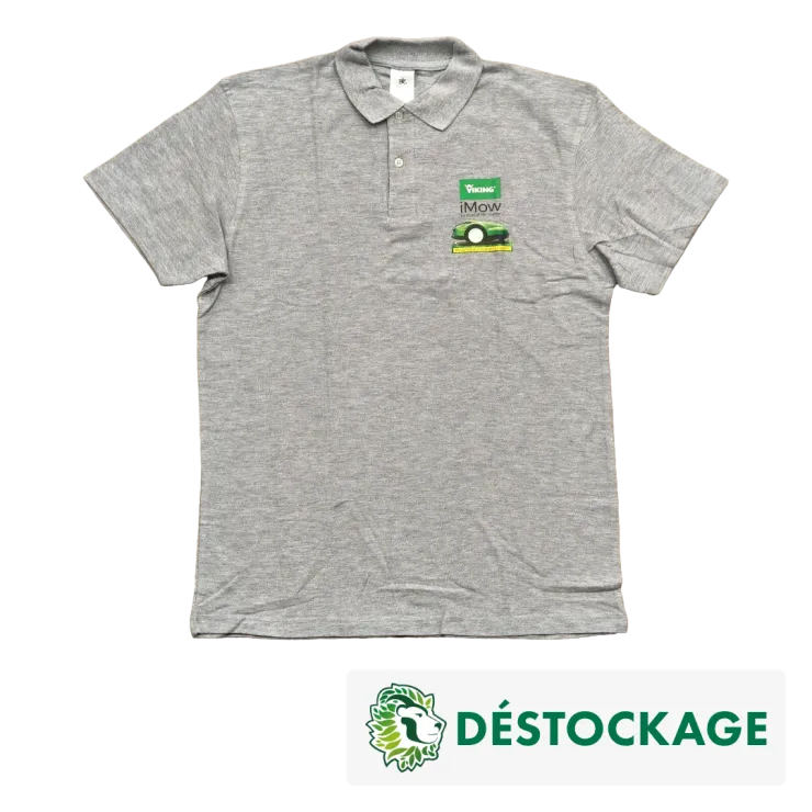 Déstockage - Polo VIKING iMOW - Gris — 1