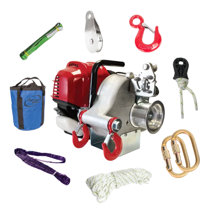 Pack treuil de tirage thermique PORTABLE WINCH PCW4000-A — 1
