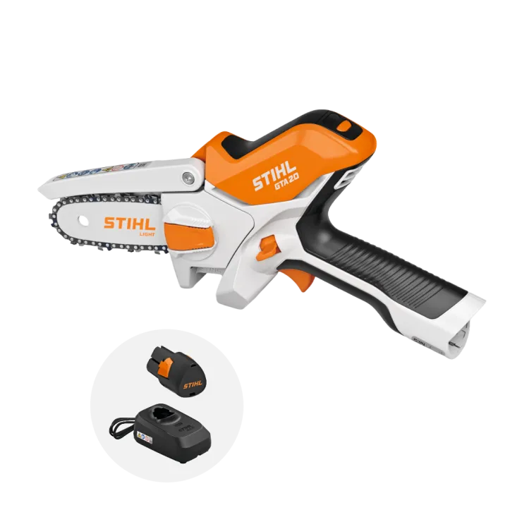Scie de jardin à batterie STIHL GTA 20 - Pack complet — 1
