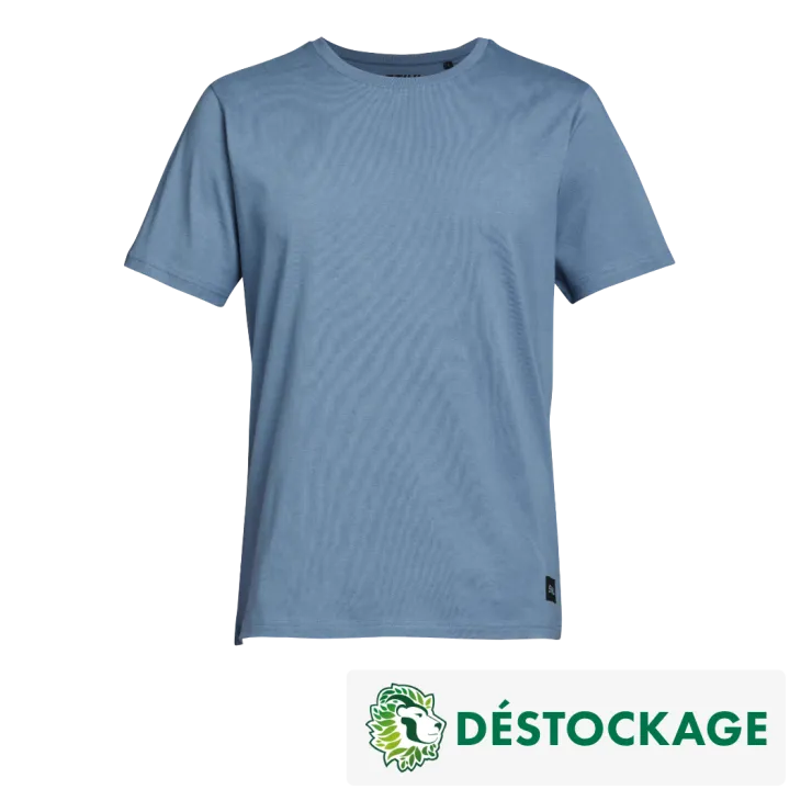 Déstockage - T-Shirt bleu STIHL SUSTAINABLE LOGO - Homme — 1