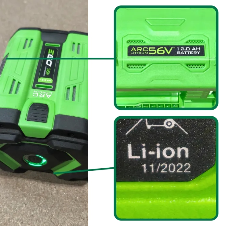 Second choix - Batterie EGO POWER+ BA6720T — 2