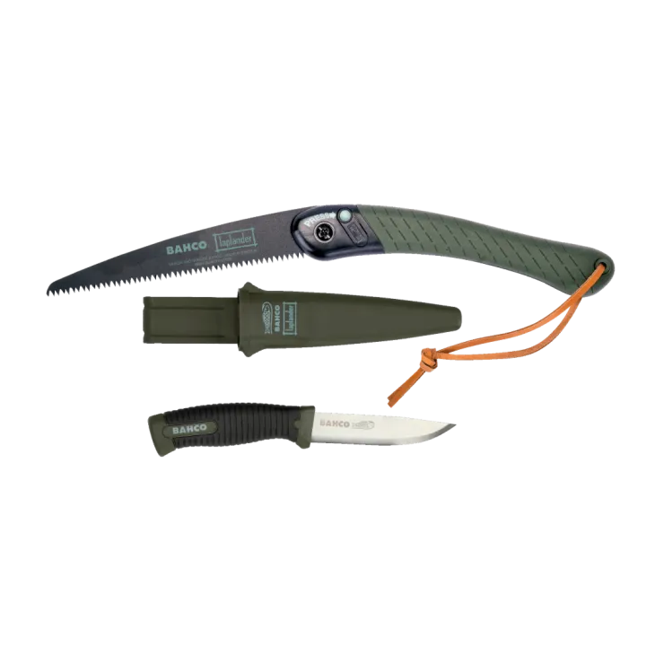 Kit scie pliable et couteau Laplander BAHCO LAP-KNIFE — 1