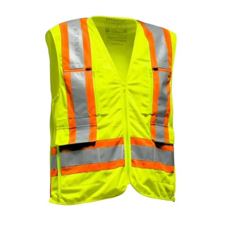 Gilet PFANNER ZIPP4FIT - Jaune orange — 1