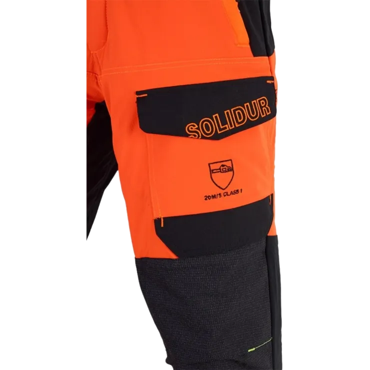 Pantalon anti-coupure SOLIDUR INFINITY - Classe 1 - Type A - Orange — 5