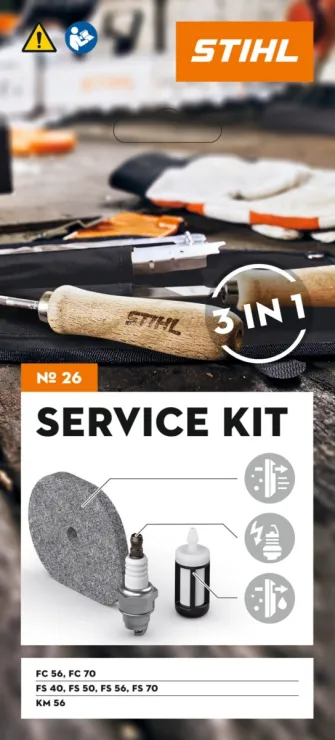 Kit d'entretien STIHL n°26 FS 40, FS 50, FS 56, FS 70 — 2