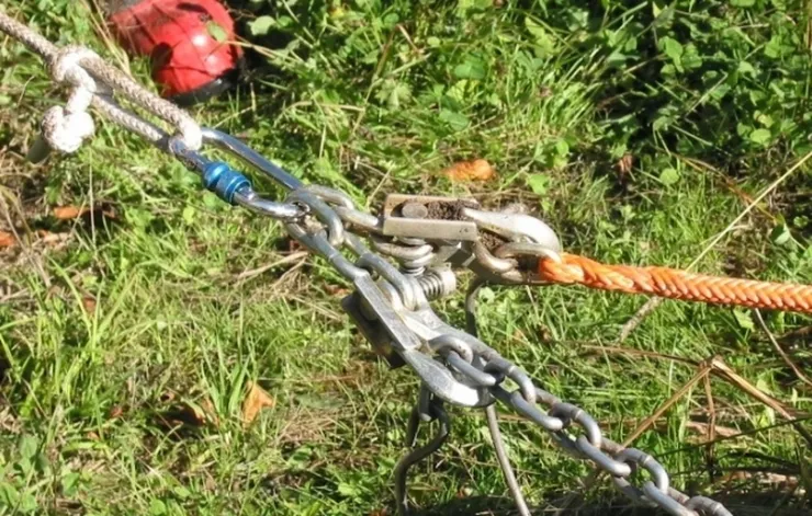 Crochet plat avec linguet PORTABLE WINCH — 3