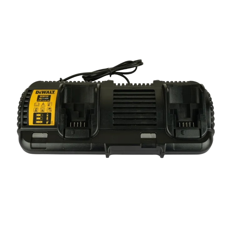 Pack 2 batteries DEWALT XR FLEXVOLT 18/54 V 9,0 Ah et chargeur double DCB132X2-QW — 2