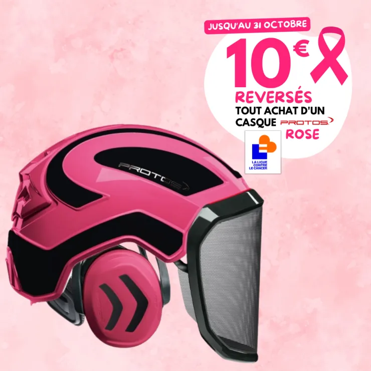 Casque Protos® Integral Forest (Rose et Noir) — 1