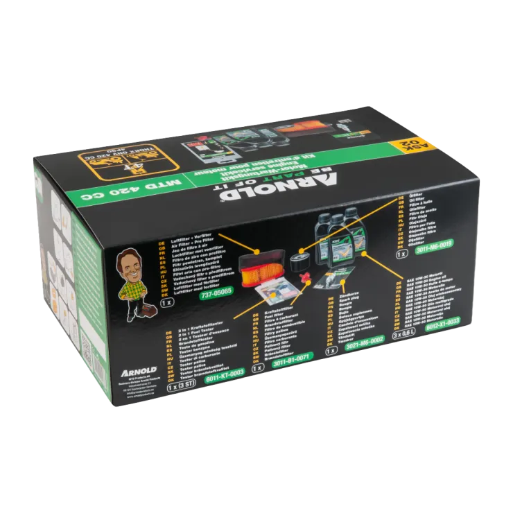 Kit d'entretien pour moteurs MTD ARNOLD ASK 02 — 4