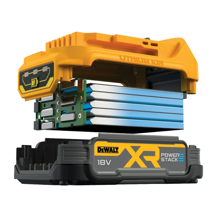 Pack 2 batteries DEWALT XR 18V POWERSTACK 1,7 Ah DCBP034E2-XJ — 6