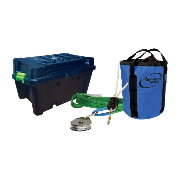 Kit d'accessoires de tirage PORTABLE WINCH — 1