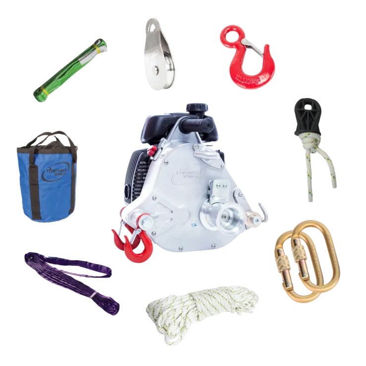 Pack treuil de tirage thermique PORTABLE WINCH PCW5000-A — 1