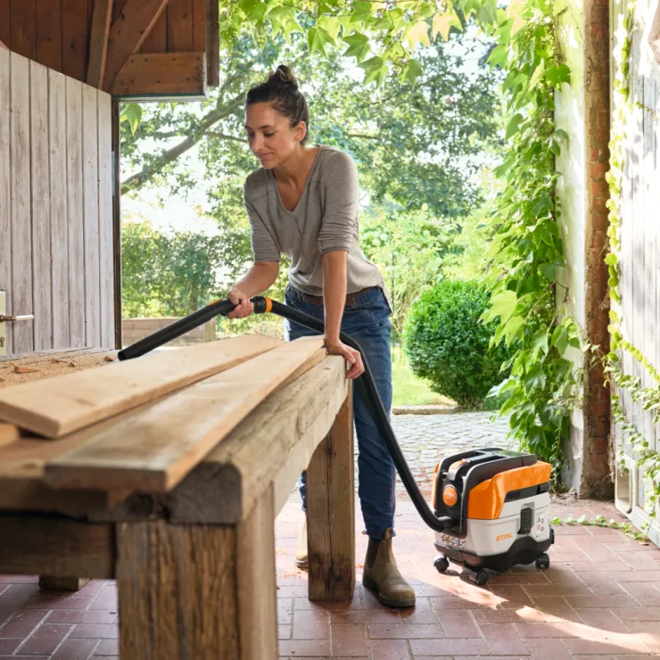 Chariot à roues STIHL pour aspirateur SEA 50 — 4