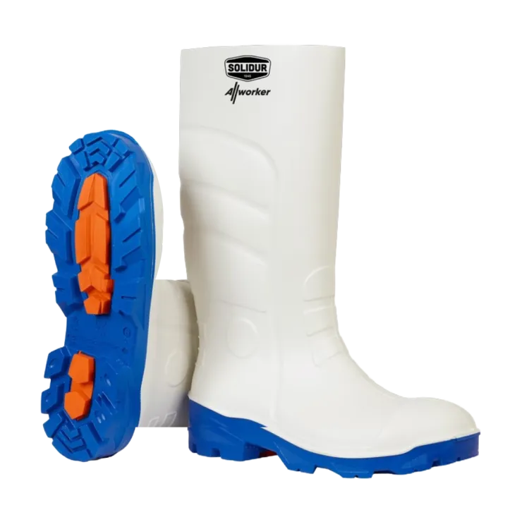 Bottes de sécurité SOLIDUR ALLWORKER S4 - Blanc — 1
