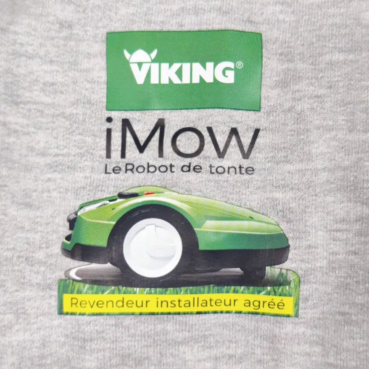 Déstockage - Sweat-shirt VIKING - Gris — 2