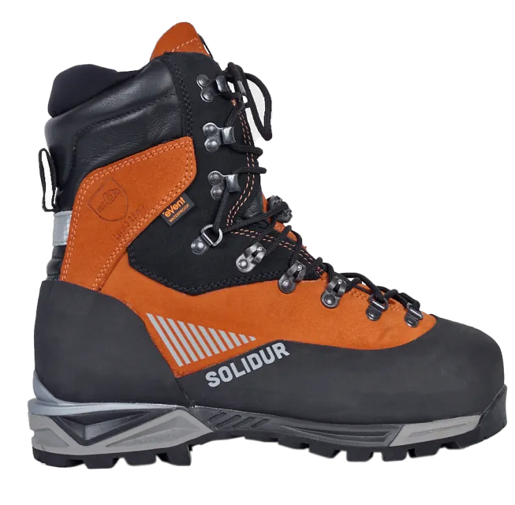 Chaussures anti-coupure SOLIDUR LOGWOOD S3 - Classe 3 - Bombay Brown — 2