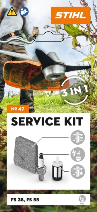 Kit d'entretien STIHL n°47 FS 38, FS 55 — 2