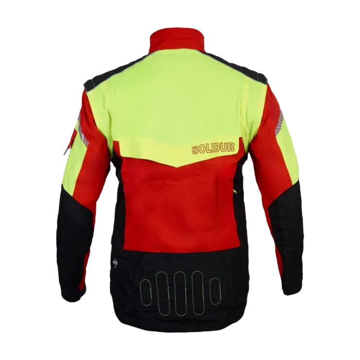 Veste de travail SOLIDUR INFINITY - Rouge — 2