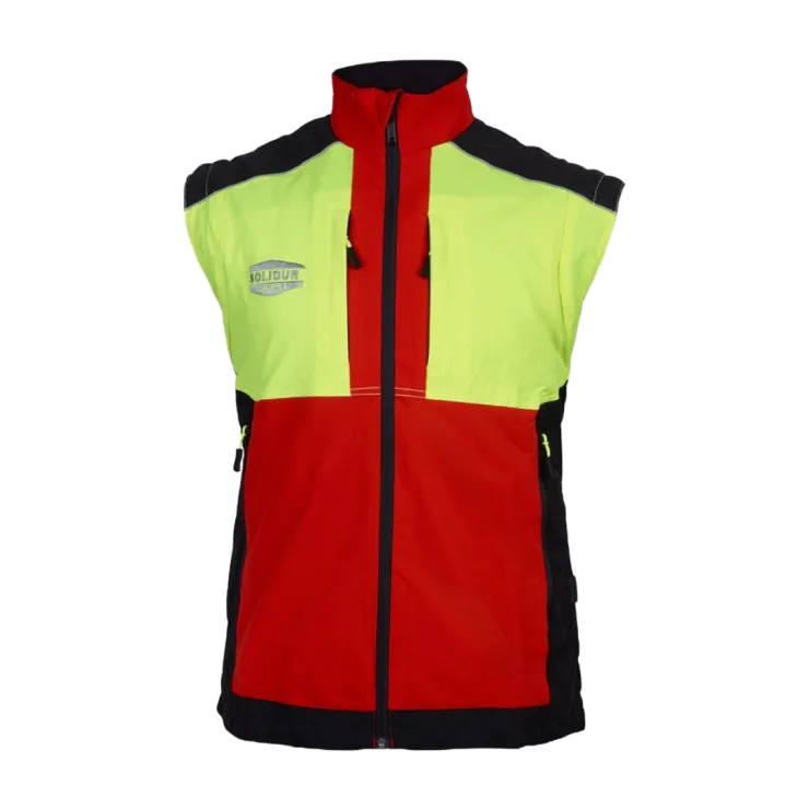 Veste de travail SOLIDUR INFINITY - Rouge — 3