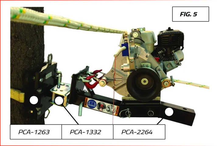Système d'ancrage pivotant PORTABLE WINCH — 3