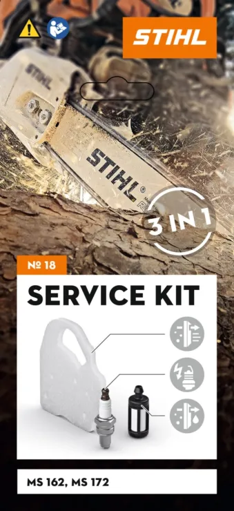 Kit d'entretien STIHL n°18 MS 162, MS 172 — 2