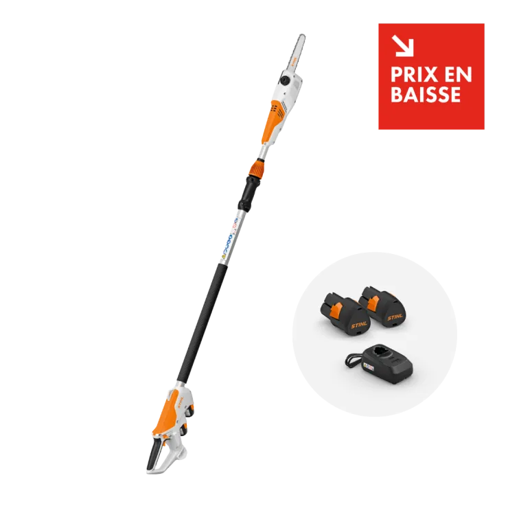 Perche d'élagage à batterie STIHL HTA 30 - Pack 2 batteries — 1