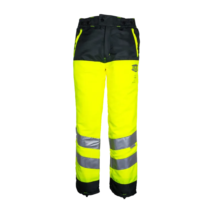 Pantalon anti-coupure SOLIDUR GLOW - Classe 1 - Type A - Jaune — 1