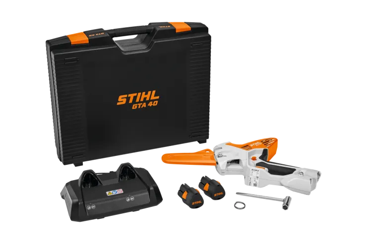 Scie de jardin à batterie STIHL GTA 40 - Pack 2 batteries — 1