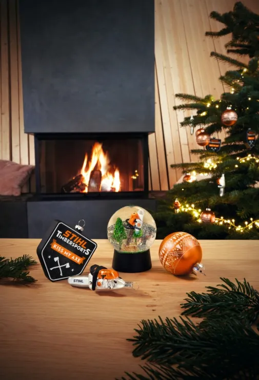 Boule de Noël STIHL Kiss my Axe — 4