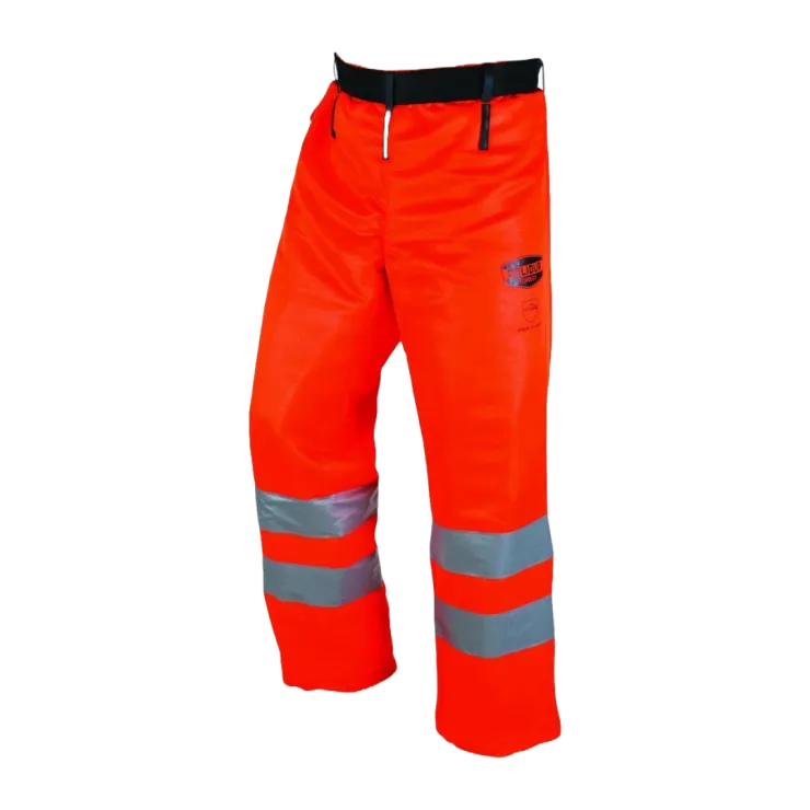 Jambières anti-coupure SOLIDUR GLOW - Classe 1 - Type A - Orange — 1