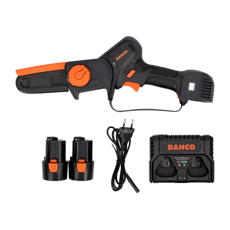 Scie de jardin à batterie BAHCO BCL104 - Pack 2 batteries — 1