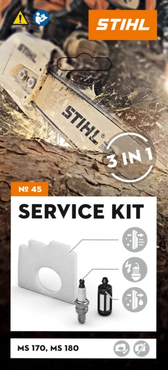 Kit d'entretien STIHL n°45 MS 170, MS 180 — 2