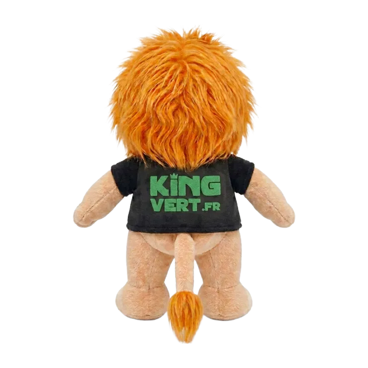 Peluche lion KING VERT KINGO — 2