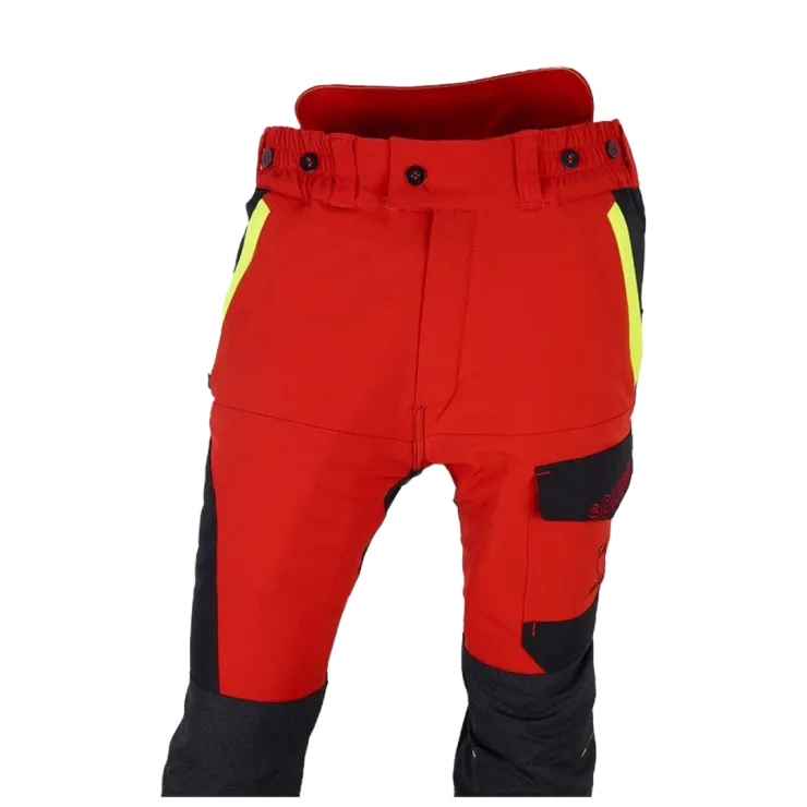 Pantalon anti-coupure SOLIDUR INFINITY - Classe 1 - Type A - Rouge — 3