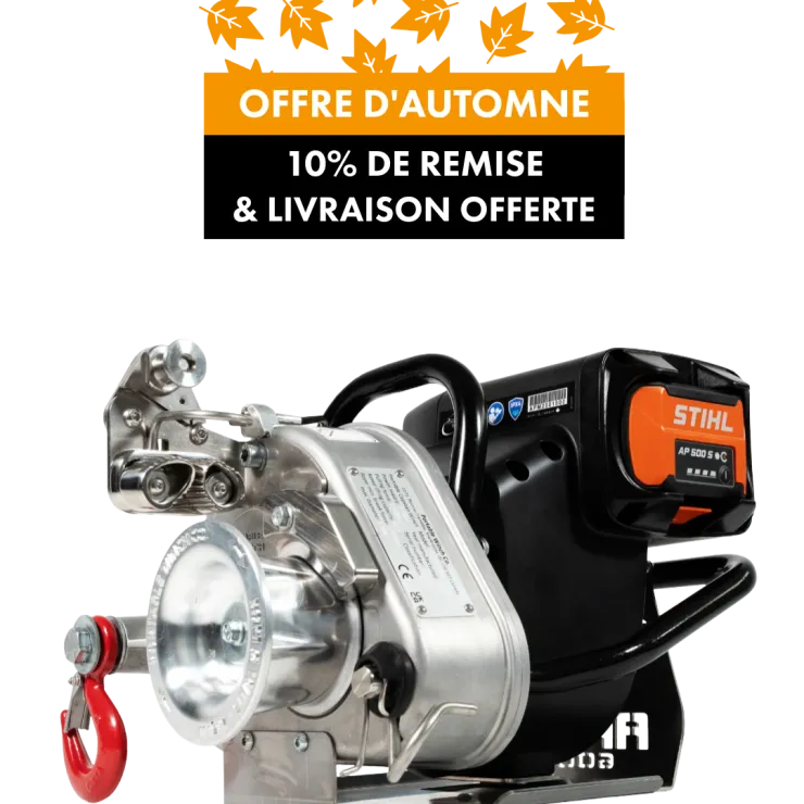 Treuil de tirage à batterie PORTABLE WINCH APW6000 — 1