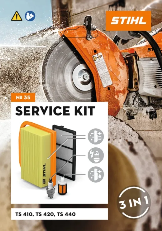 Kit d'entretien STIHL n°35 TS 410, TS 420, TS 440 — 2