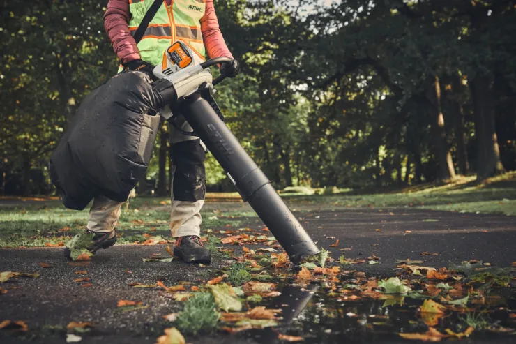 Aspiro-broyeur à batterie STIHL SHA 140 — 4