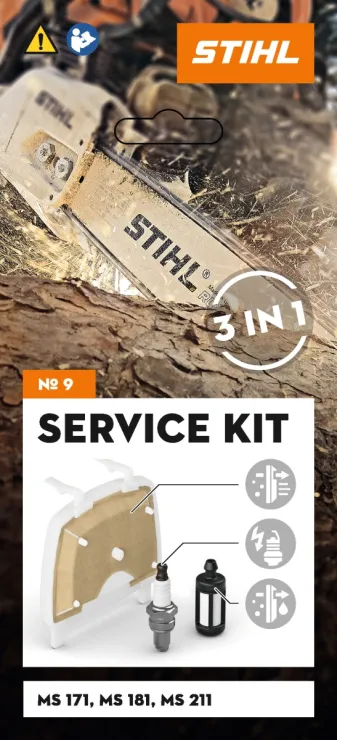 Kit d'entretien STIHL n°9 MS 171, MS 181, MS 211 — 2