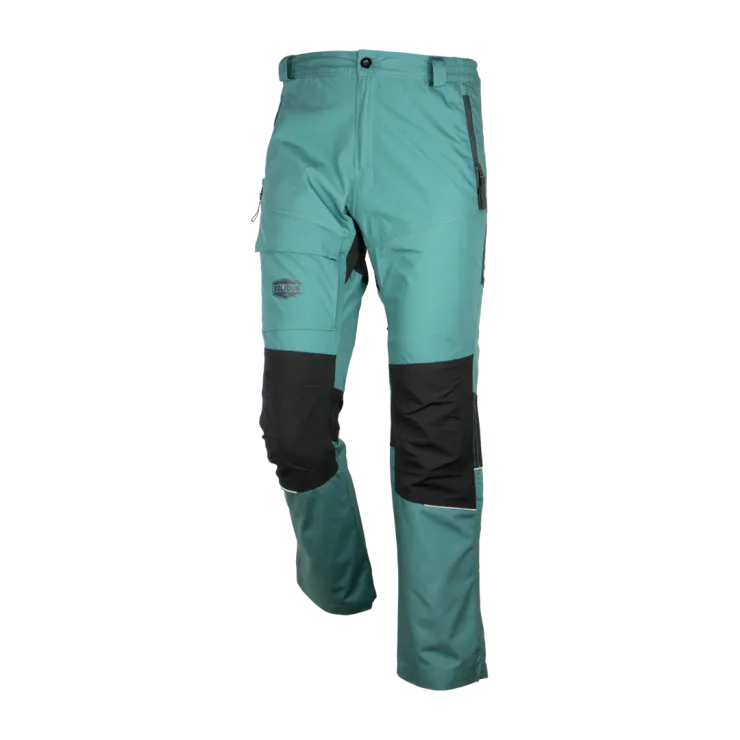 Pantalon de travail SOLIDUR WORKFLEX - Mallard Green — 1