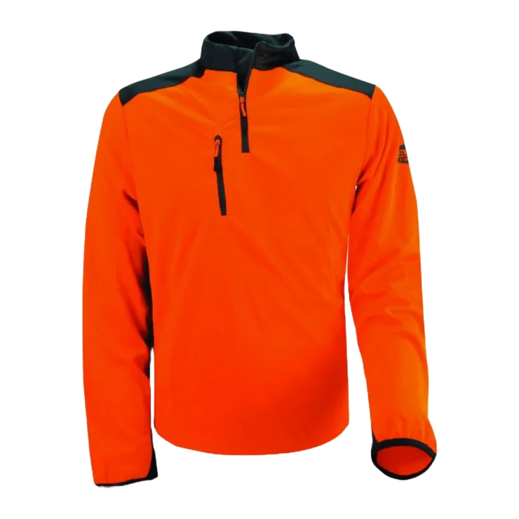T-Shirt manches longues anti-UV SOLIDUR UPF50+ - Orange — 1
