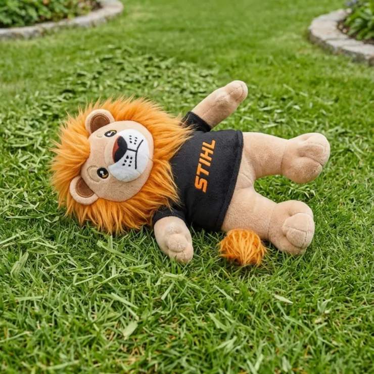 Peluche lion KING VERT KINGO — 5