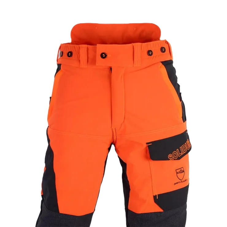 Pantalon anti-coupure SOLIDUR INFINITY - Classe 1 - Type A - Orange — 3