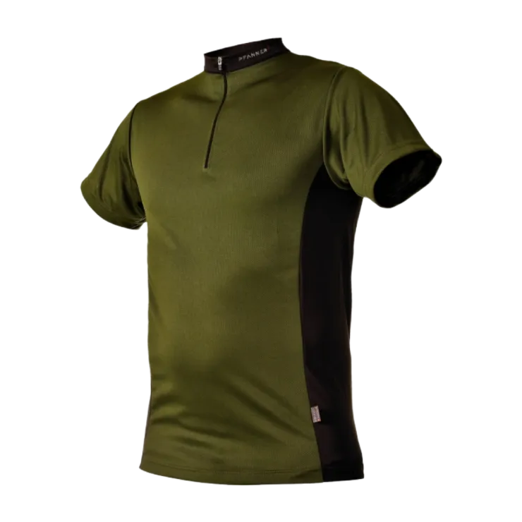 T-Shirt PFANNER Zipp-Neck manches courtes — 2