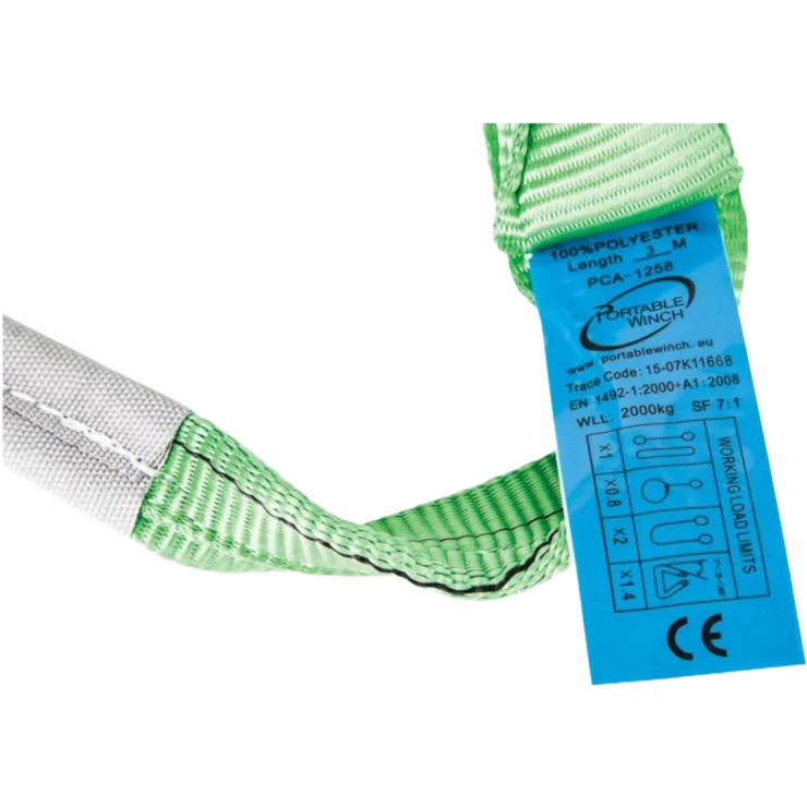 Élingue polyester PORTABLE WINCH - Ø 60 mm x 3 m — 3